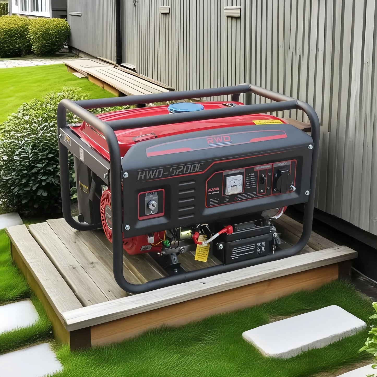 3000W Gasoline Gowered Household Backup Portable Generator