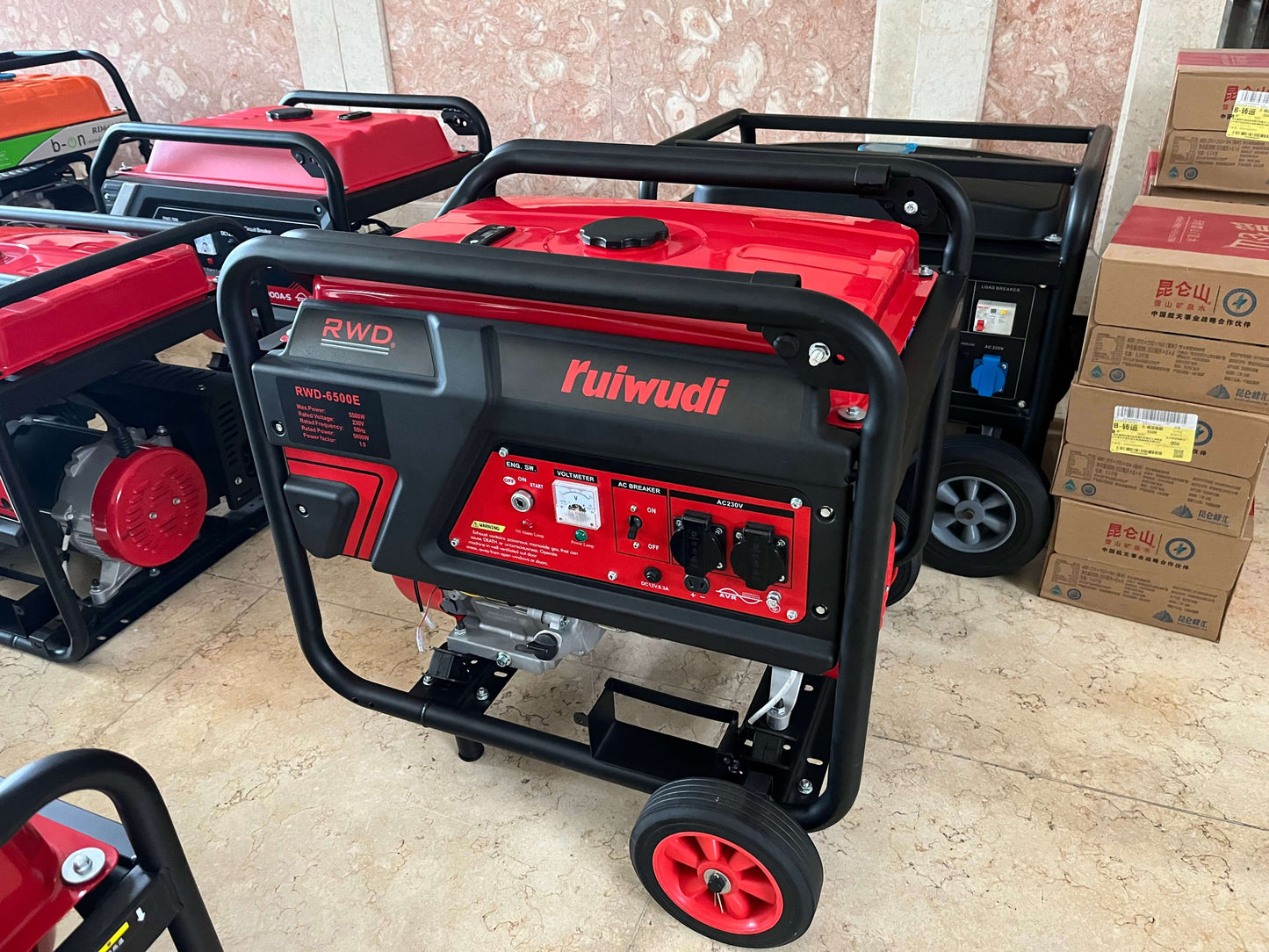 3000W Gasoline Gowered Household Backup Portable Generator